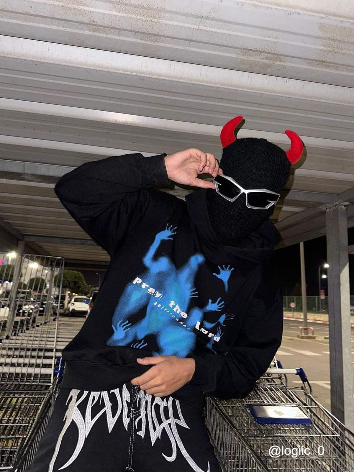 Aelfric Eden Abstraction Shadow Graphic Hoodie Product Image