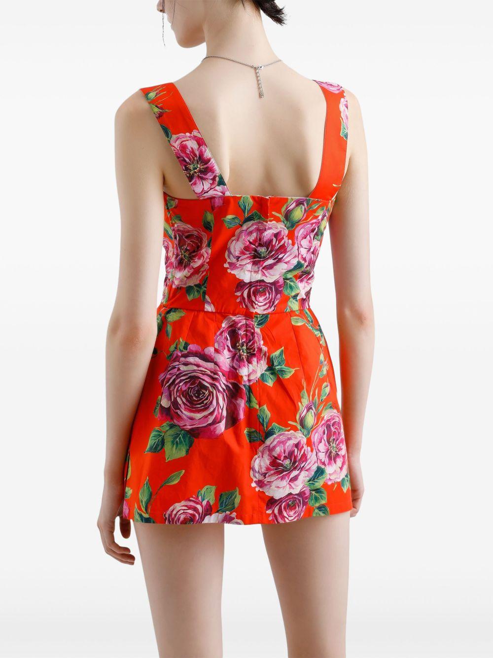 floral-print mini dress Product Image
