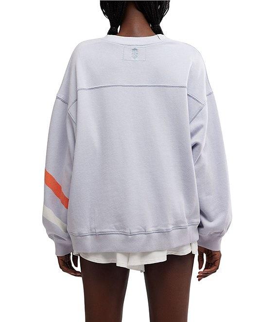 FP Movement All Star Pullover Logo Crew Neck Long Sleeve Pullover Product Image