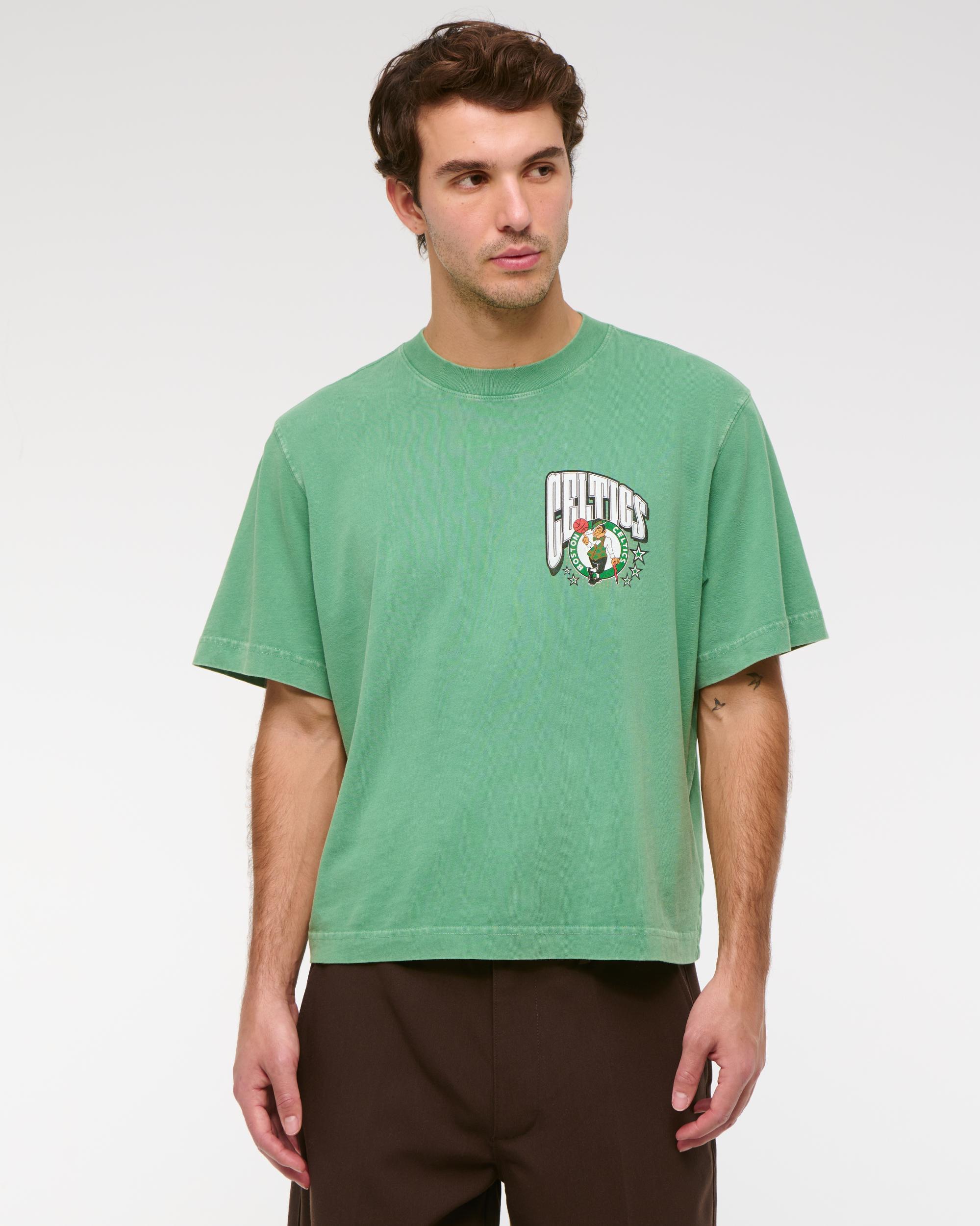 Cropped Minnesota Timberwolves Graphic Tee Product Image