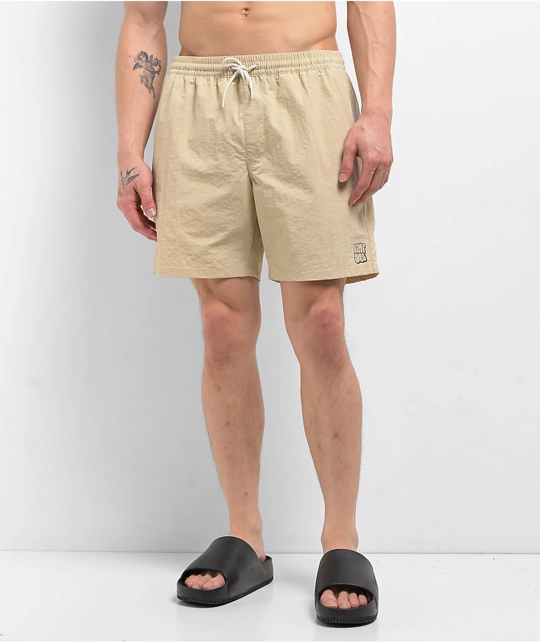 $AD BOYZ by Junior H X Lost Hills Nails Black Mesh Shorts Product Image