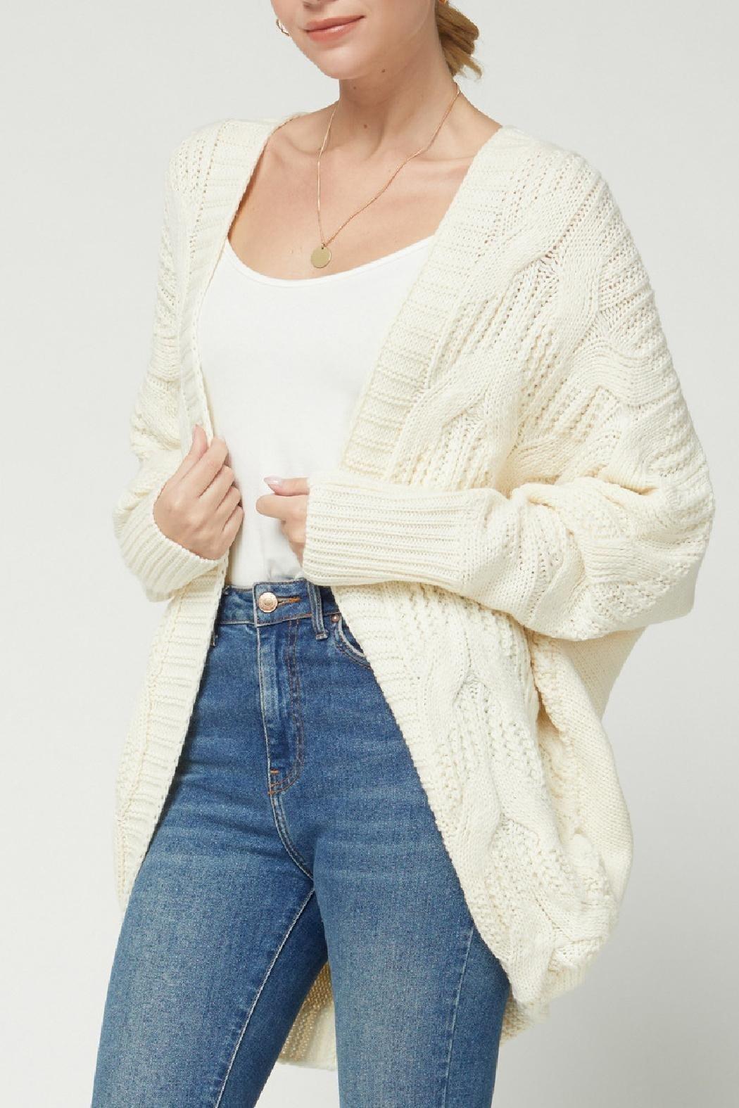 Cable Knit Cardigan Product Image