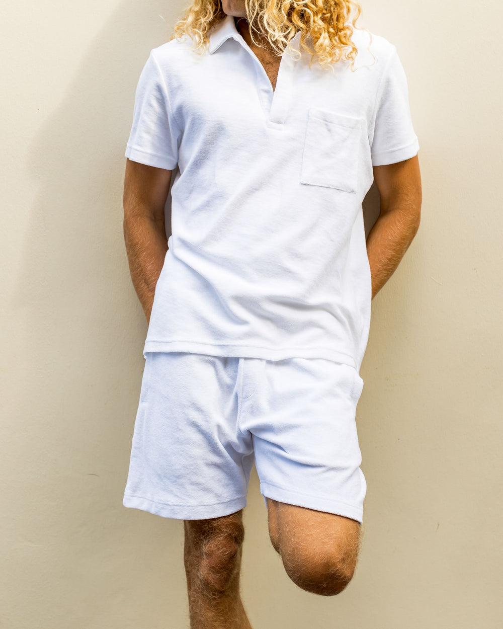 The Casa Blanca - Terry Cloth Cabana Shorts Product Image
