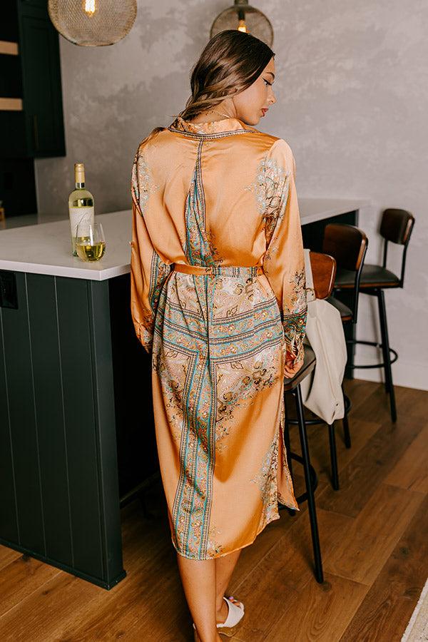 Glam Lifestyle Satin Midi Product Image