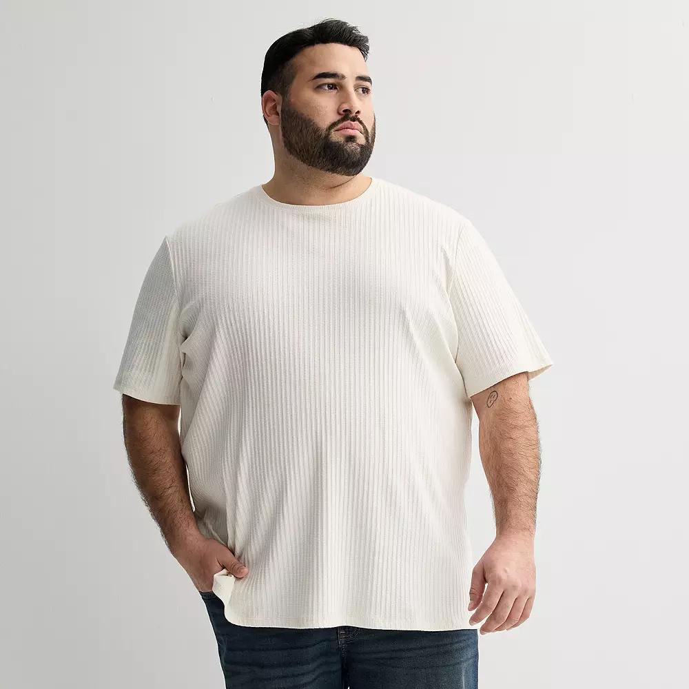 Big & Tall Apt. 9® Textured Tee, Men's,  Product Image