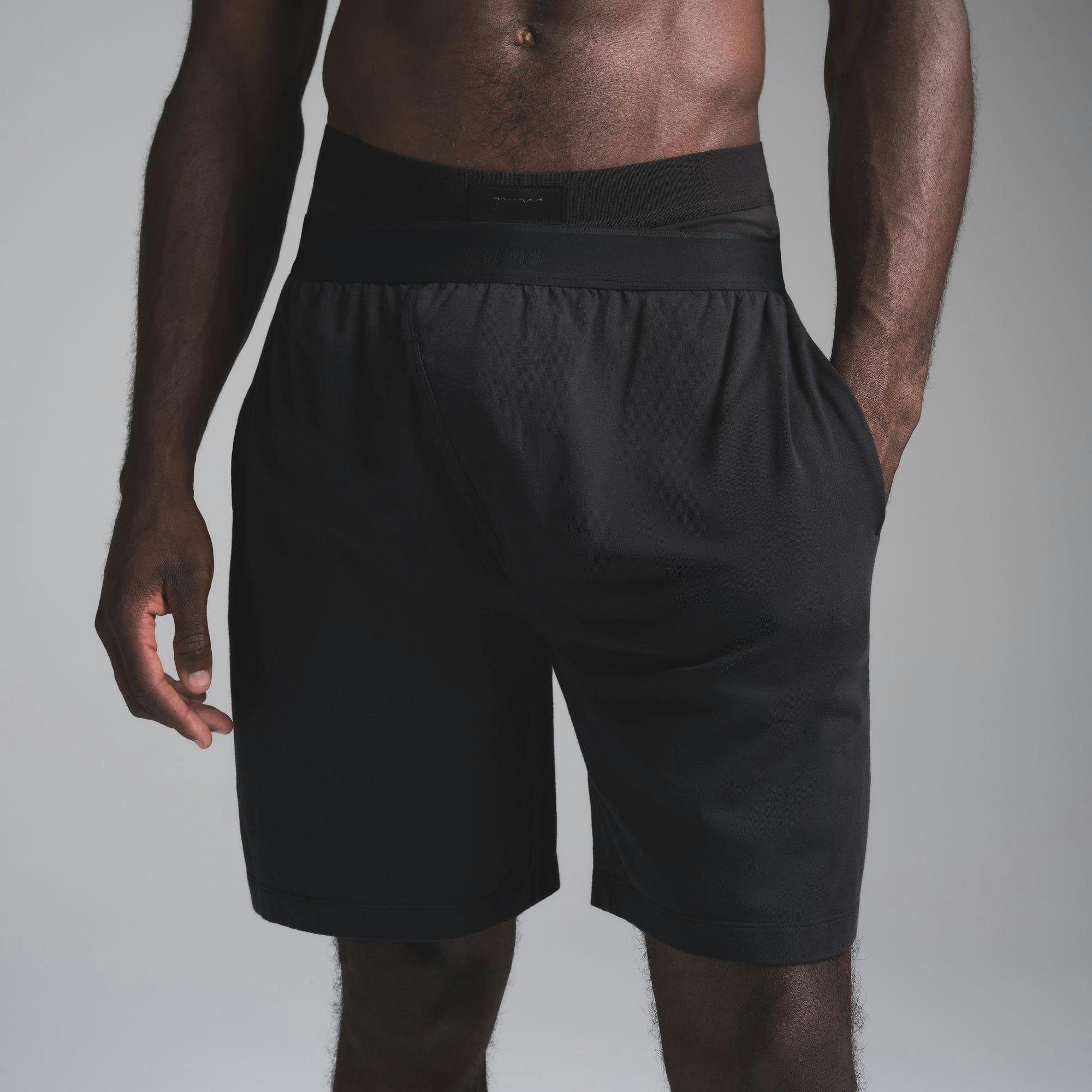 JERSEY SLEEP MENS SHORT | OBSIDIAN Product Image