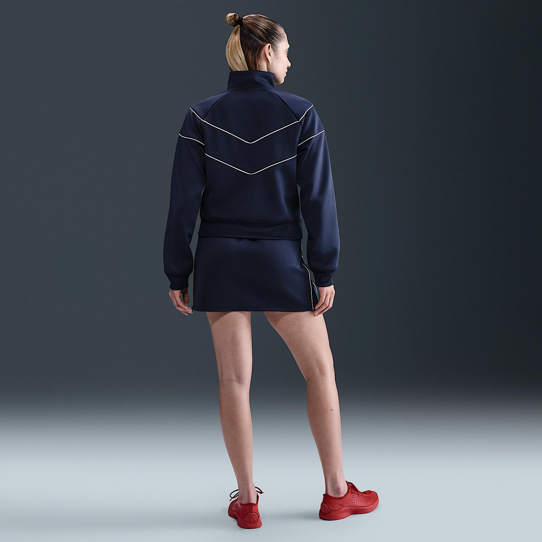 Womens Nike Sportswear Windrunner Knit Jacket | HJ0975-410 Product Image