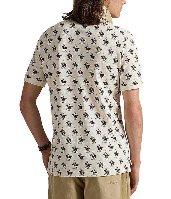 Polo Ralph Lauren Classic Fit Equestrian Mesh Short Sleeve Polo Shirt Product Image