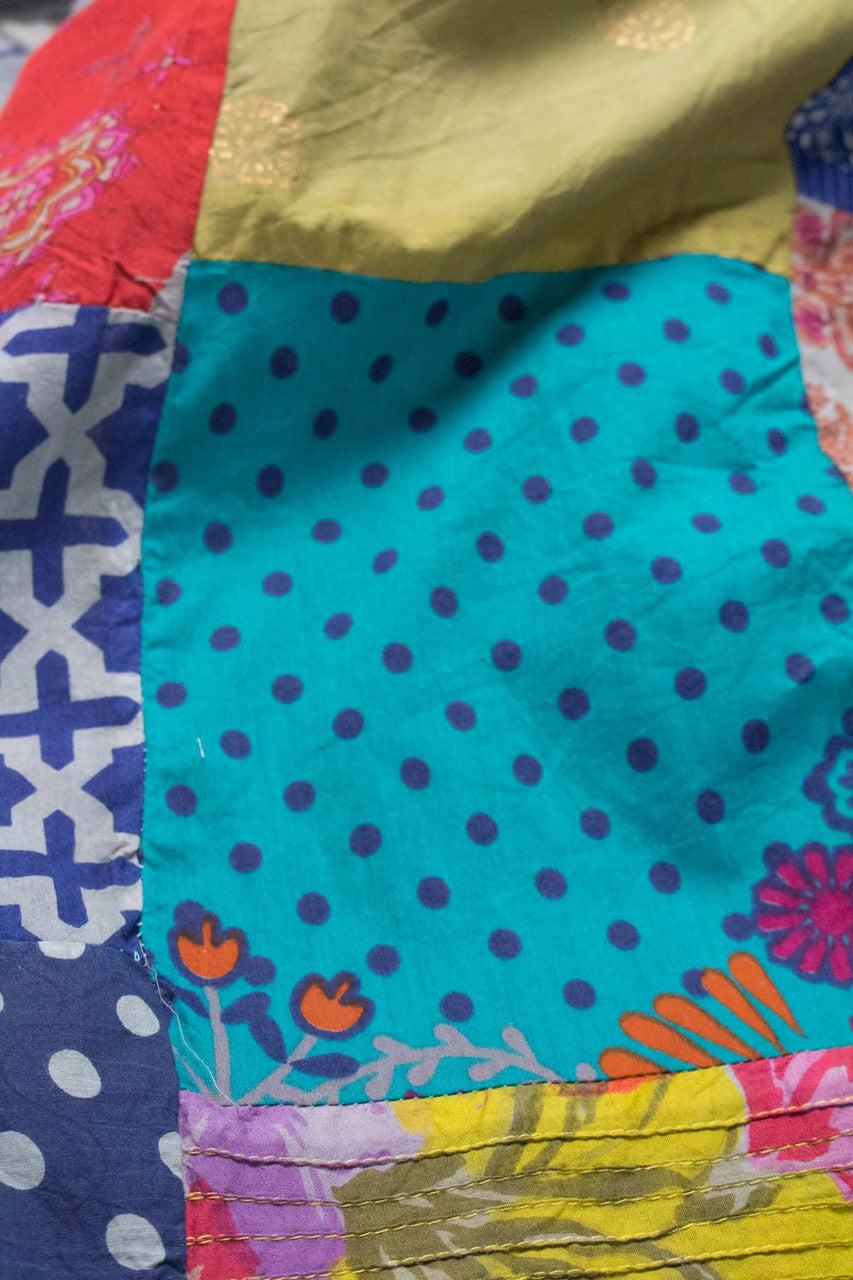 Assorted Patchwork Festival Skirt Product Image