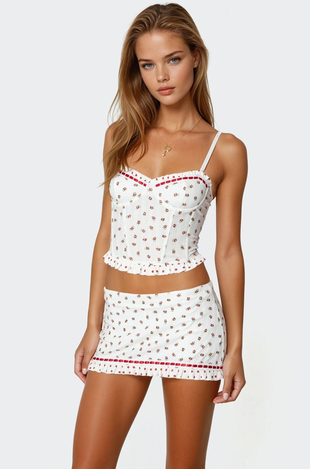 Mica Floral Cupped Corset Product Image