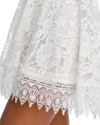 Havana Lace Mini Dress Product Image