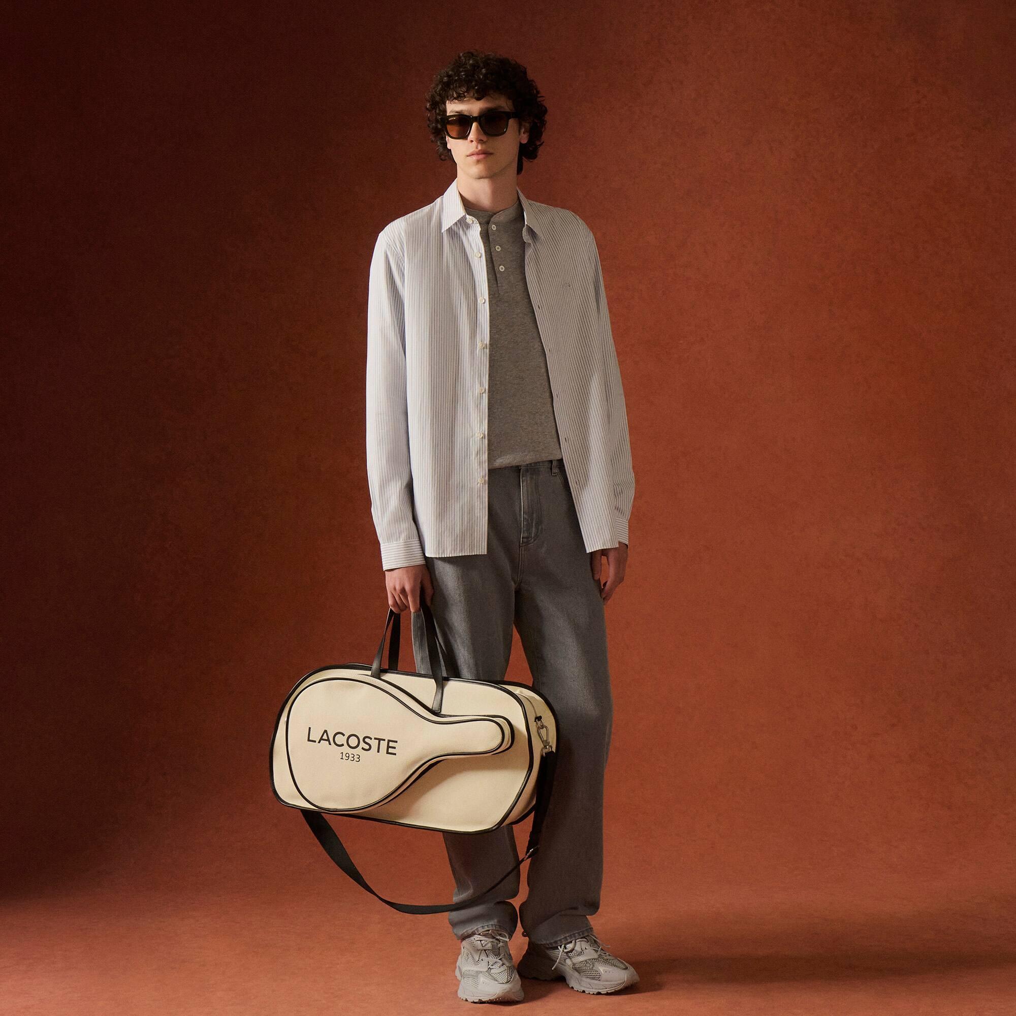 Large Heritage Canvas Racket Bag Product Image