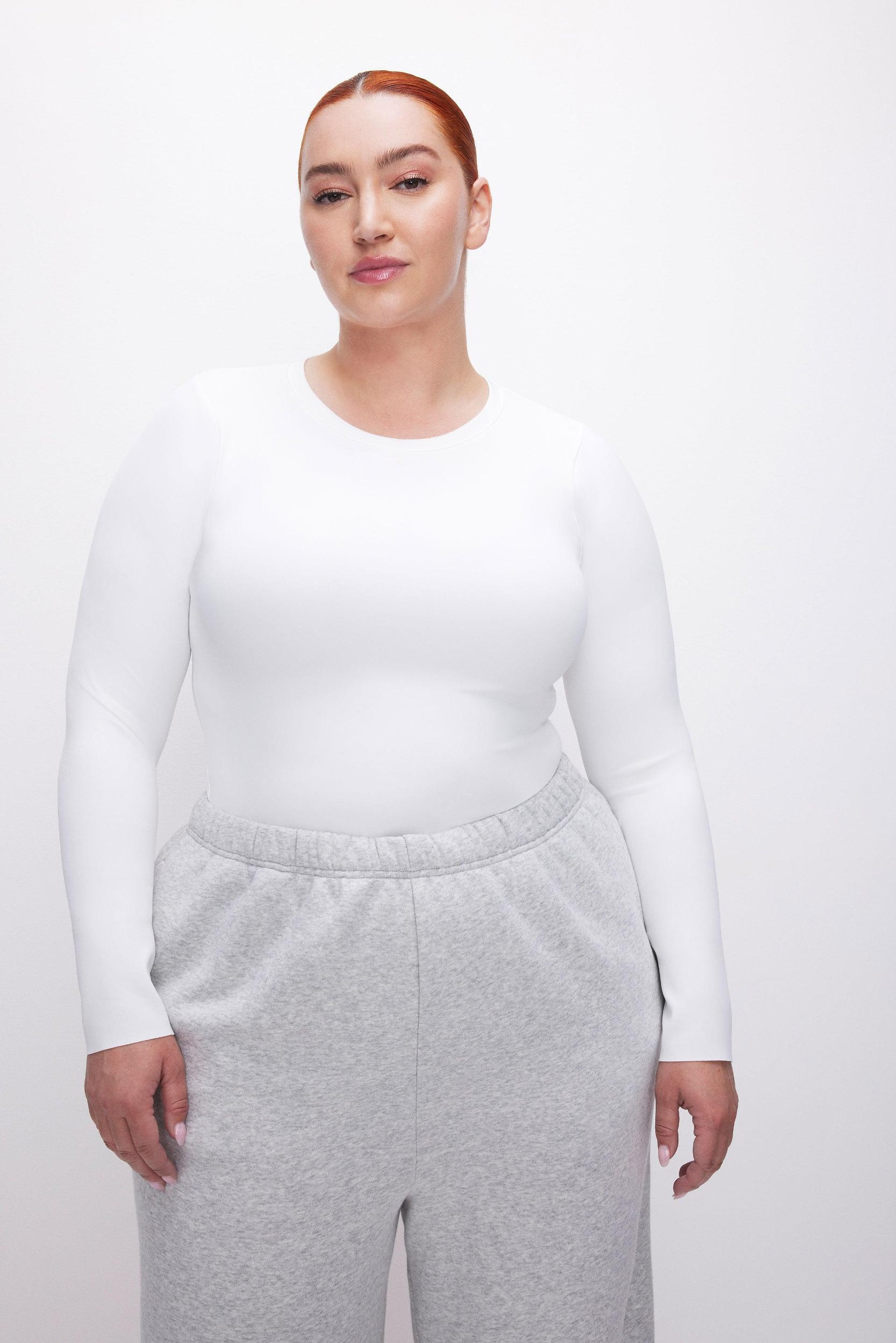 SCUBA CREWNECK BODYSUIT | WHITE001 Product Image