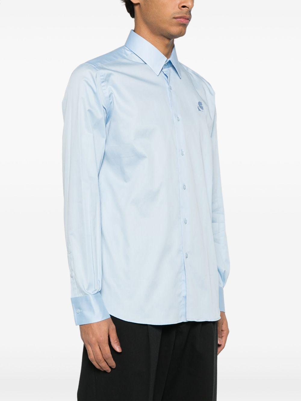 embroidered-logo shirt  Product Image