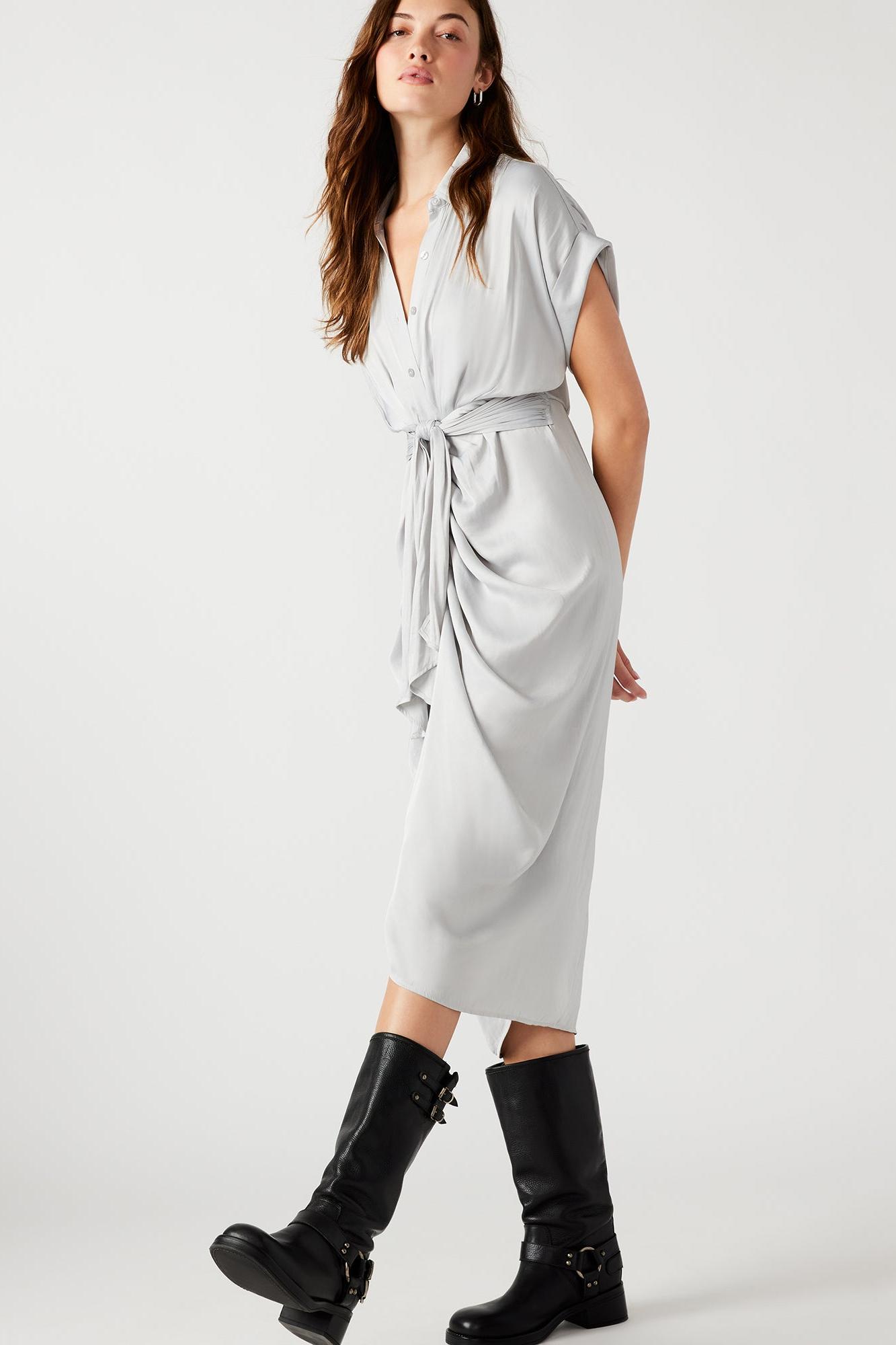 Tori Dress - Silver Product Image