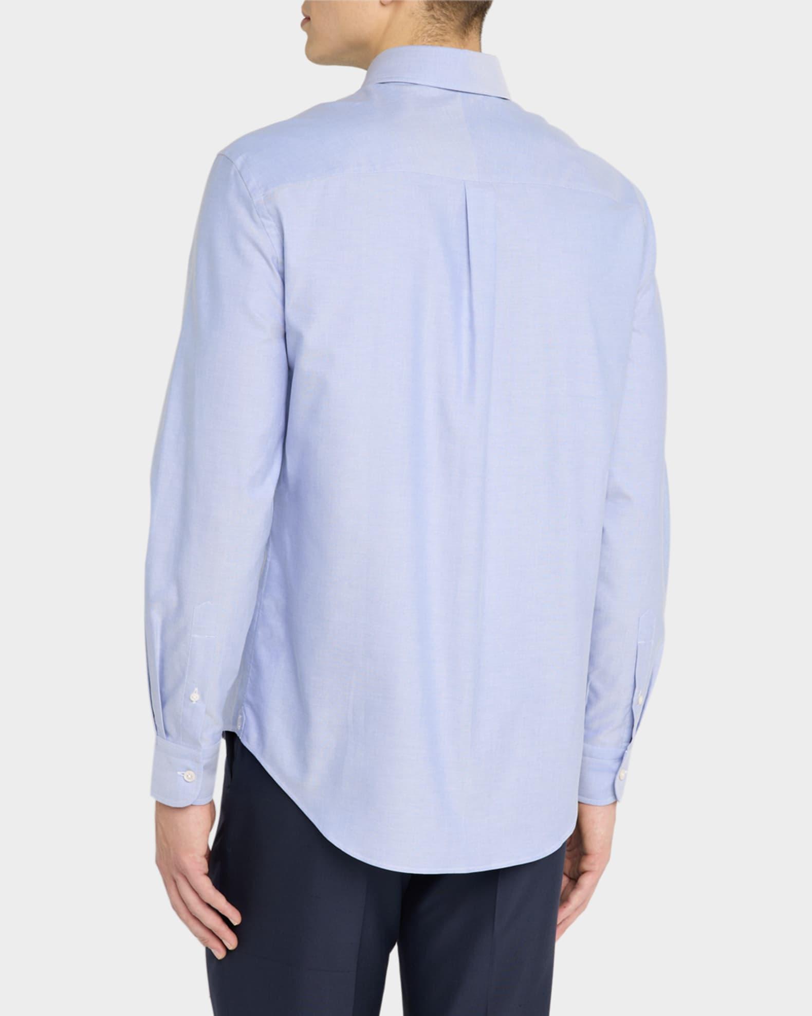 Men's Cotton Oxford Button-Collar Sport Shirt Product Image