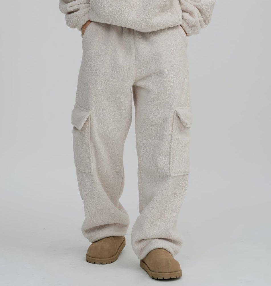 RT No. 12429 FLEECE QUARTER ZIP HOODIE & CARGO SWEATPANTS Product Image