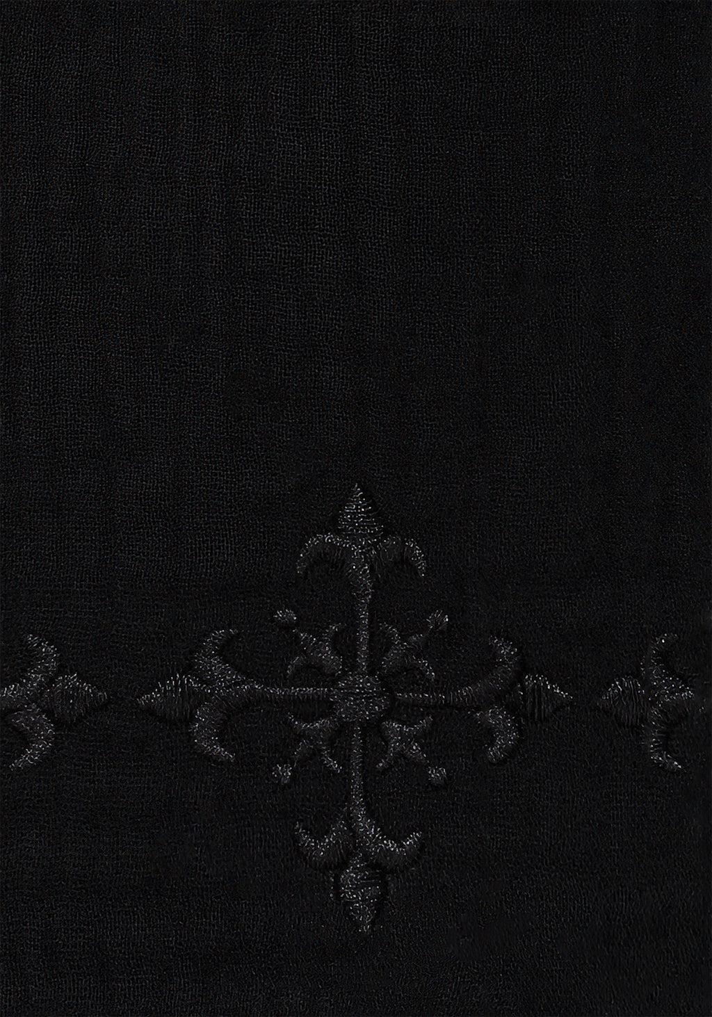 Damara Embroidered Cotton Culottes Product Image