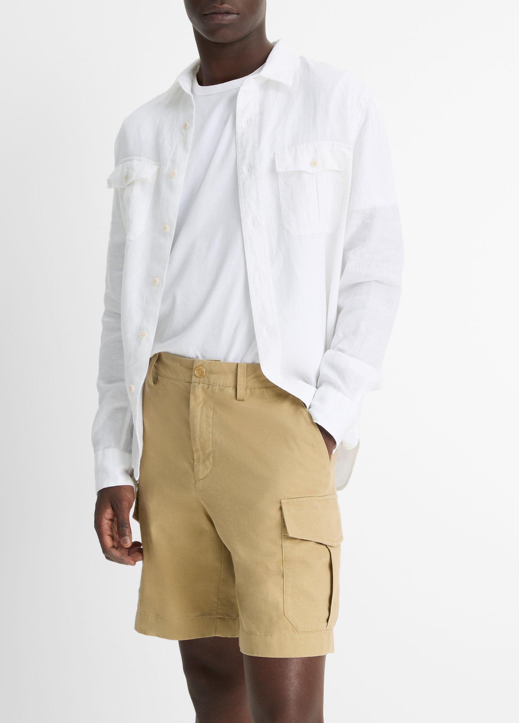 Linen Utility Shirt Product Image