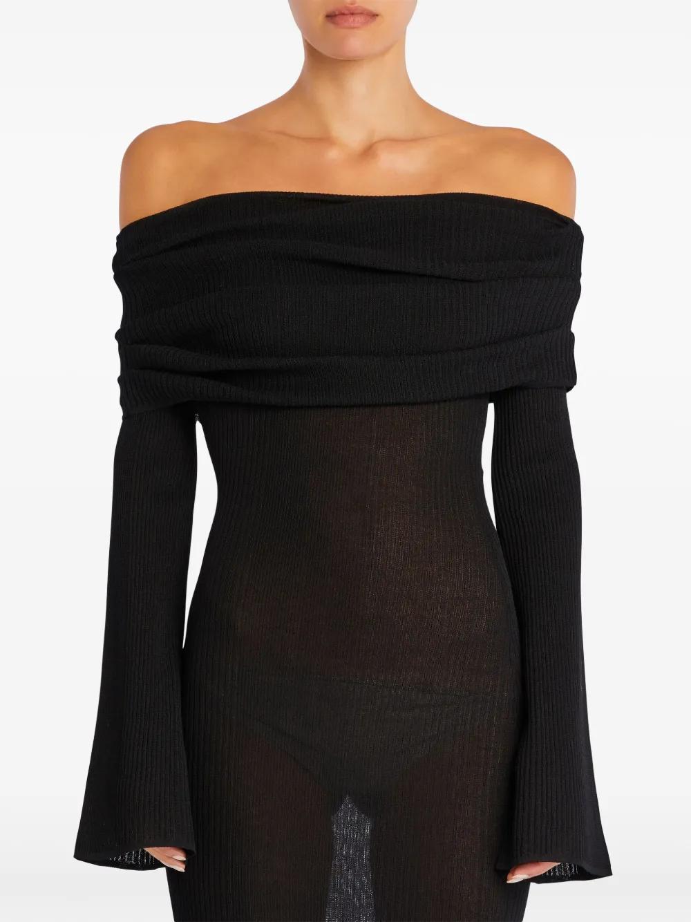 Galleria rib-knit maxi dress Product Image