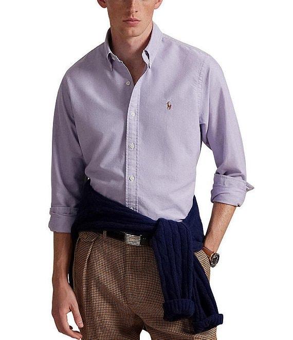 Polo Ralph Lauren Oxford Long Sleeve Woven Shirt Product Image