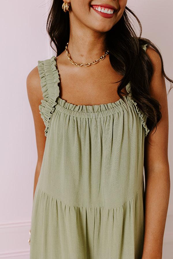 Charm And Charisma Linen-Blend Jumpsuit Product Image