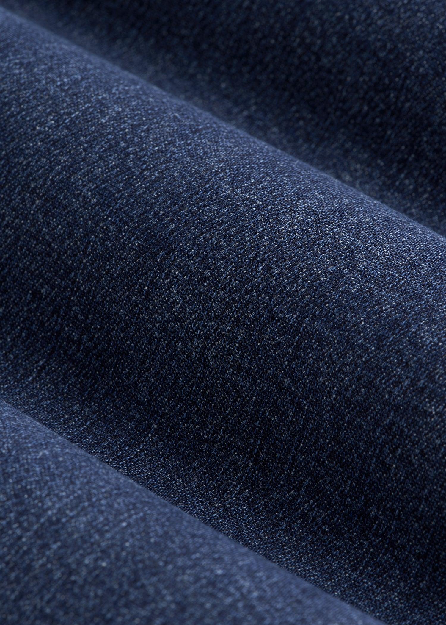 Carman TAPERED Fleeced Jeans for Tall Men in Colorado Blue Wash Male Product Image