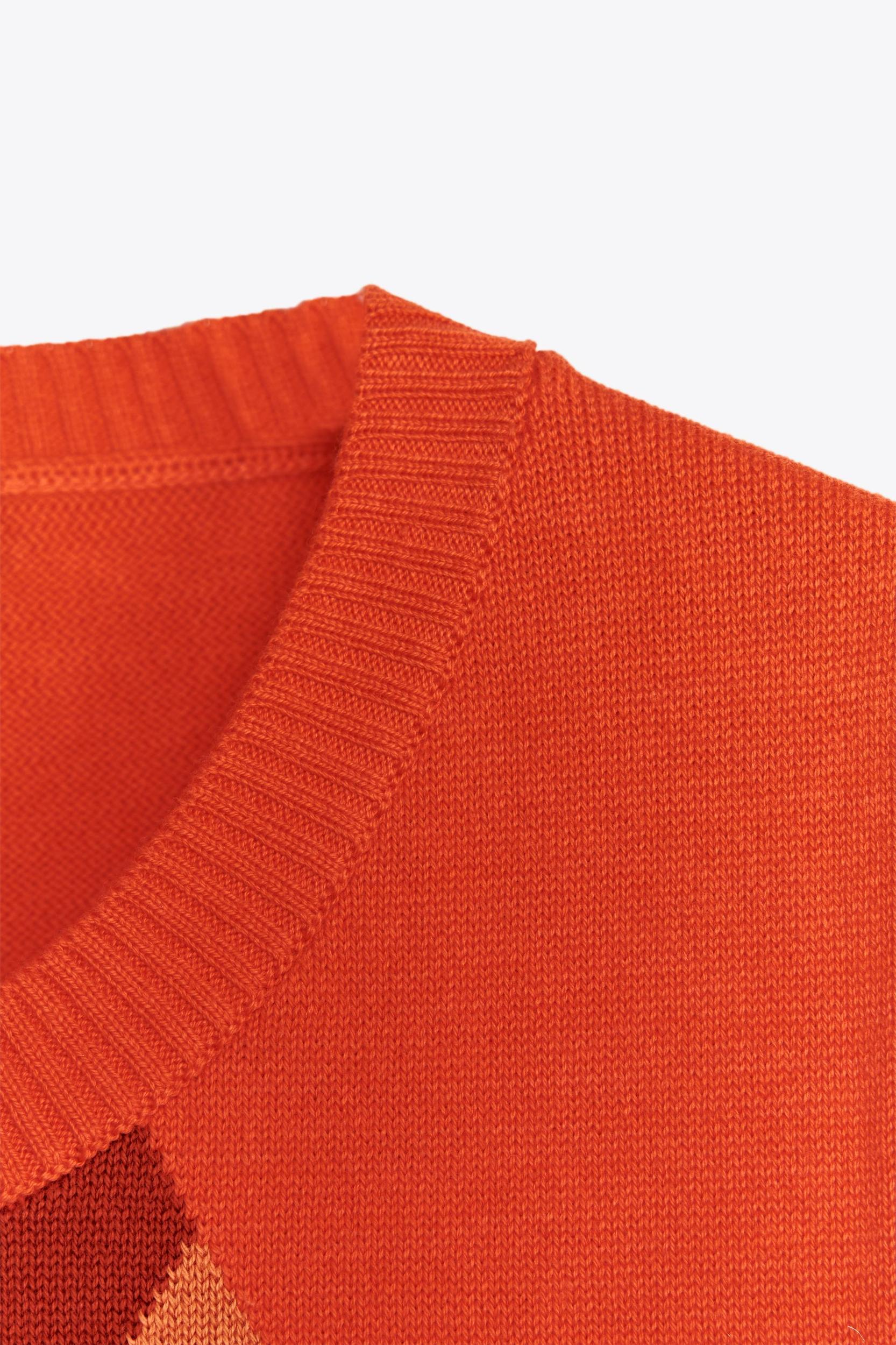 DIAMOND KNIT VEST TOP Product Image