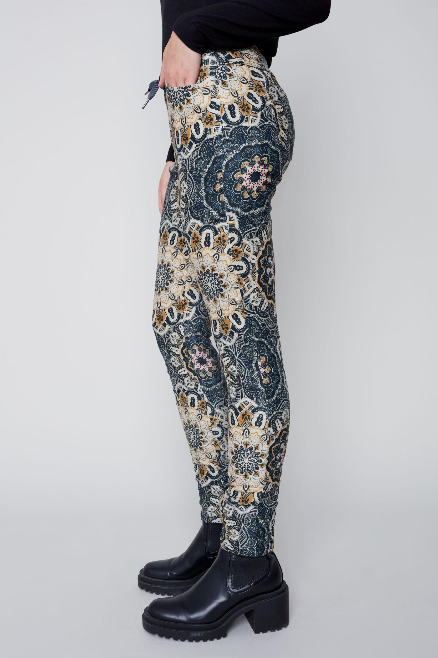 Crinkle Faux Suede Pant Product Image