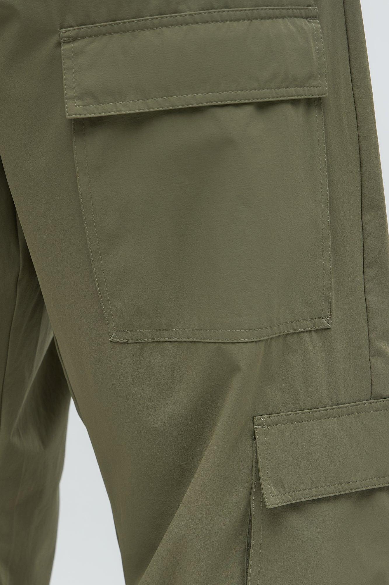 Straight Many Phases Cargo Pants - Olive Male Product Image