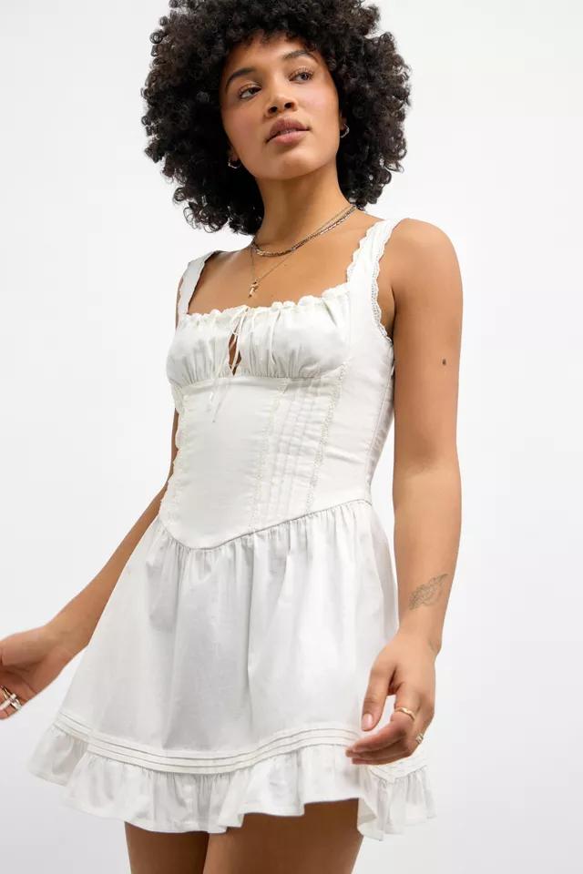 Kimchi Blue Gabriette Drop Waist Mini Dress Product Image