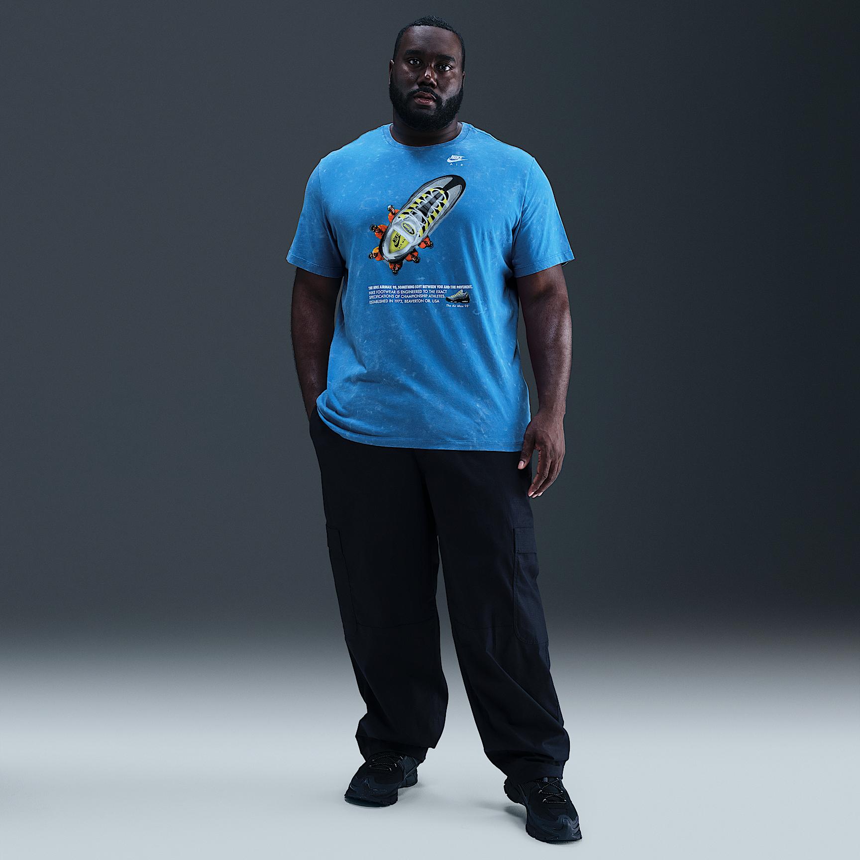 Mens Nike Sportswear Air Max 95 T-Shirt | HQ9277-435 Product Image