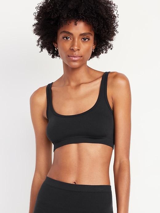 Seamless Ribbed Bralette Product Image