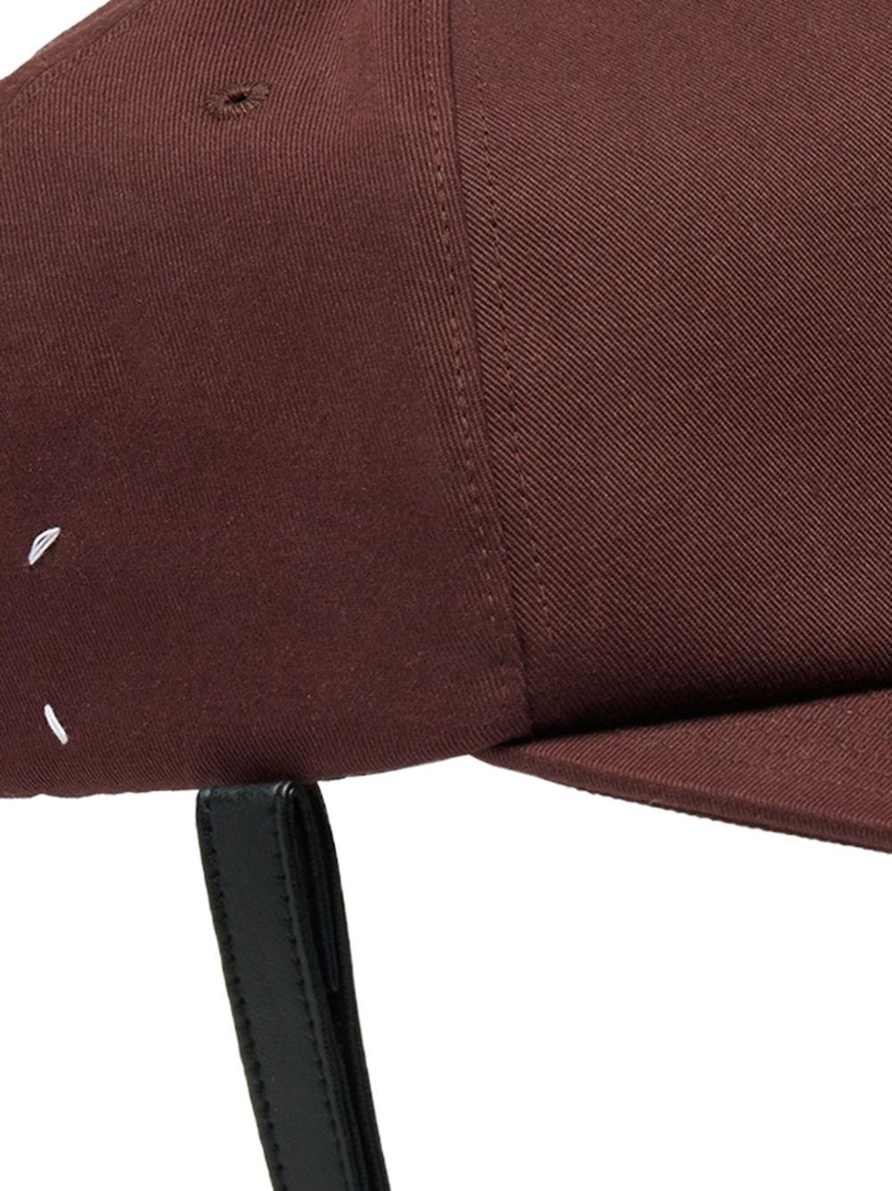 strap-detail baseball cap hat Product Image