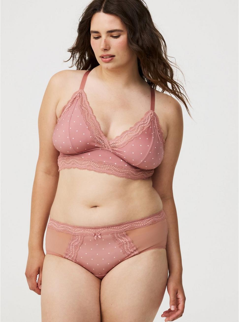 Mesh Mid-Rise Cheeky Panty Product Image