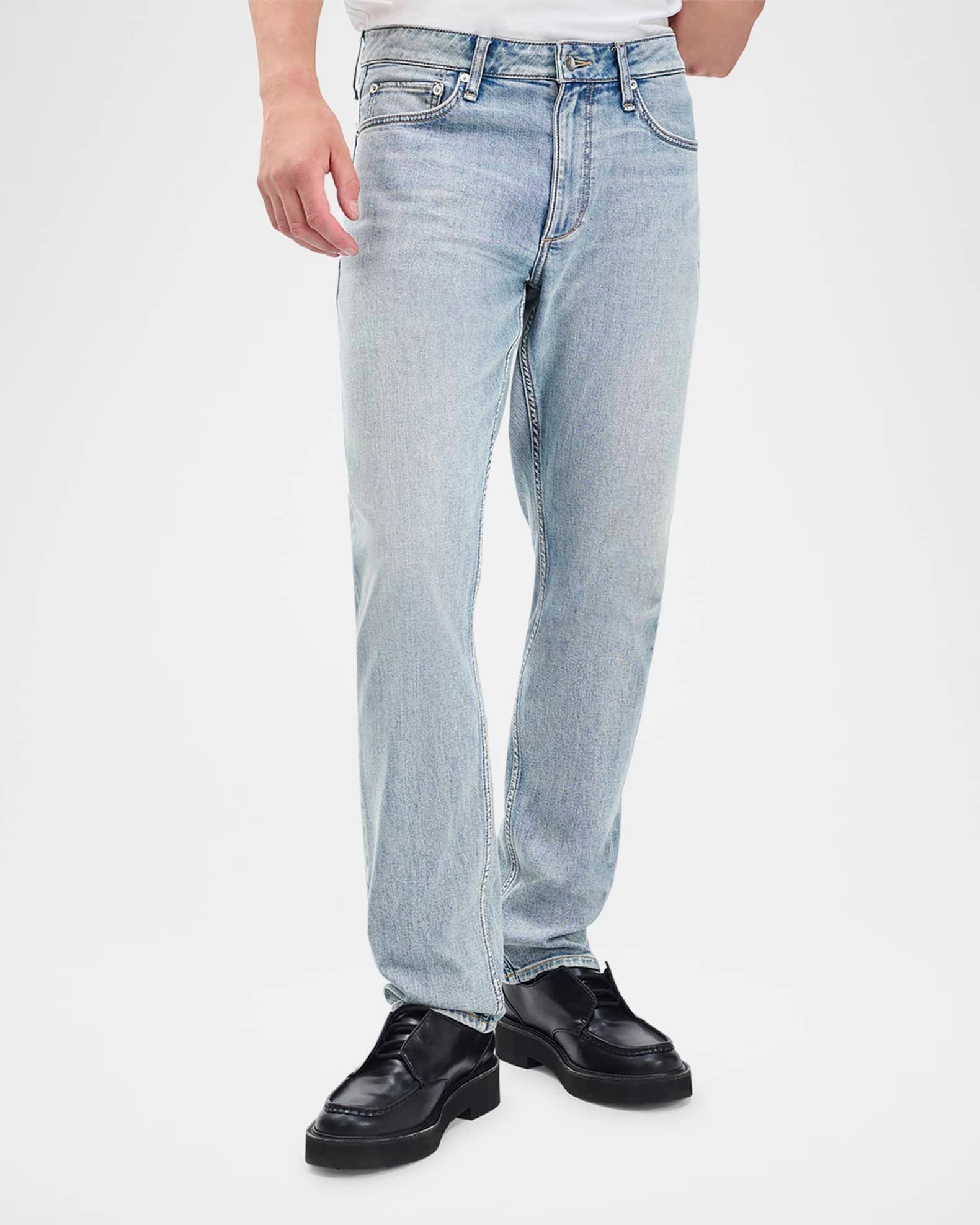 Men's Fit 3 Authentic Stretch Jeans in Light Wash Product Image