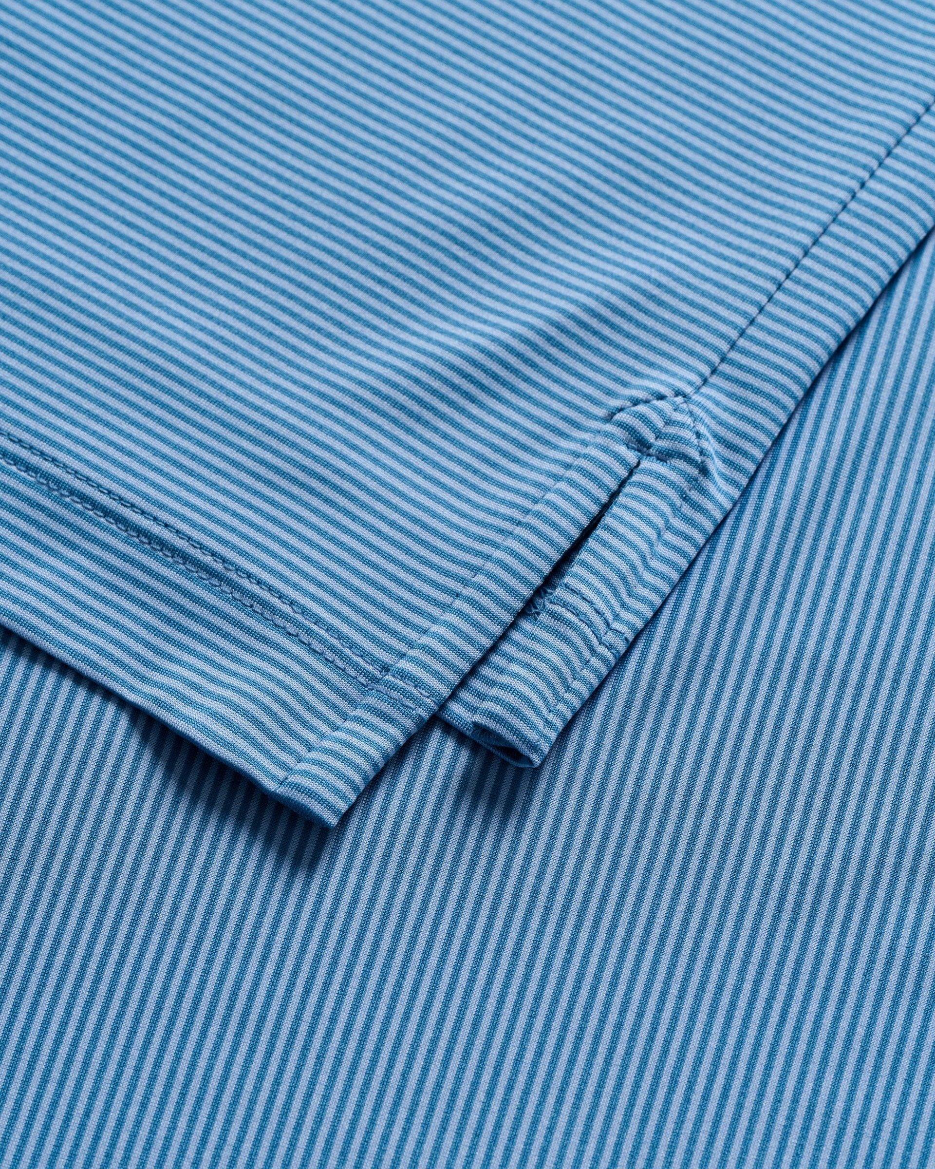 PerryGolf Performance Jersey Polo - Lyndonn Stripe Product Image