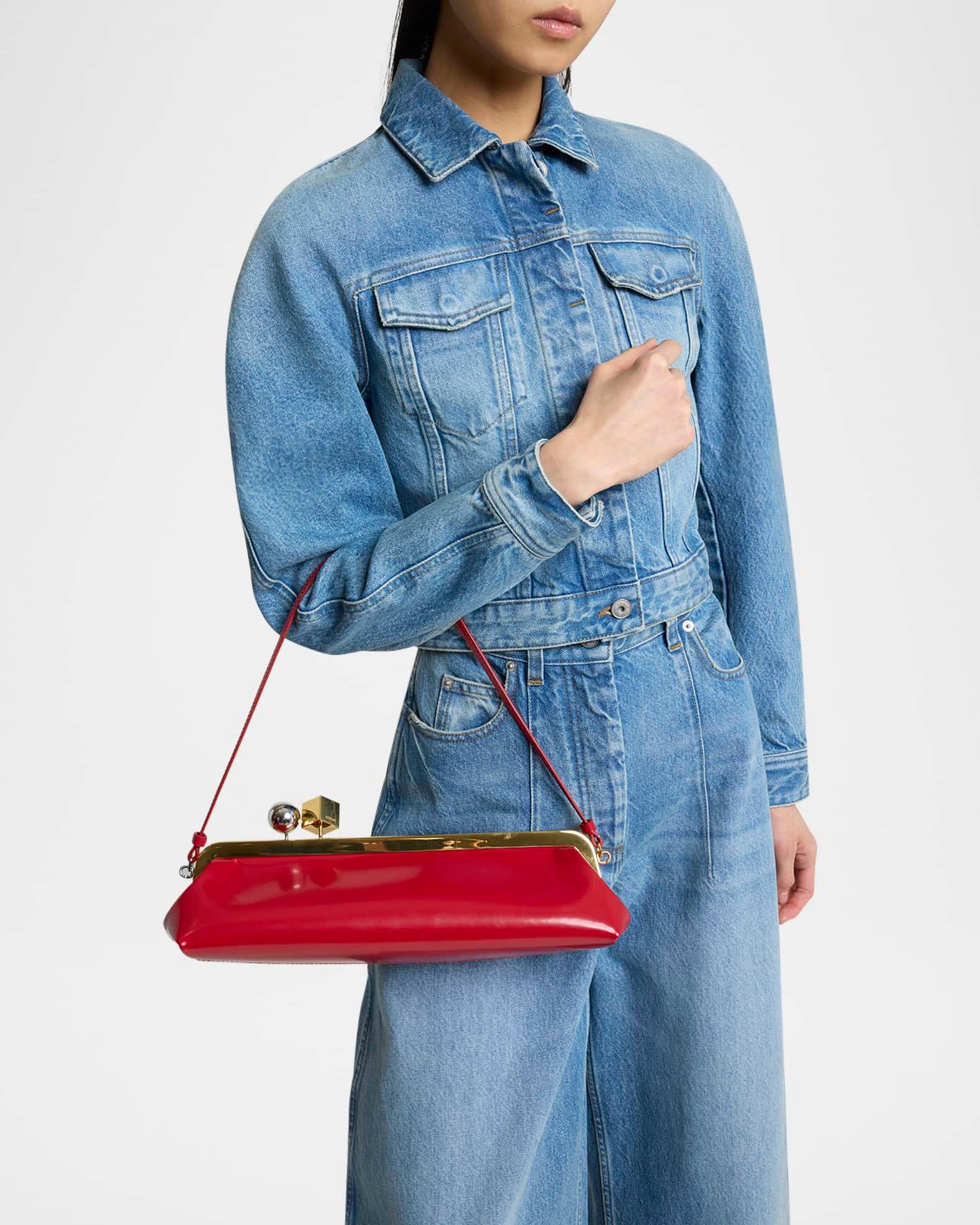 La Pochette Salon Leather Shoulder Bag Product Image