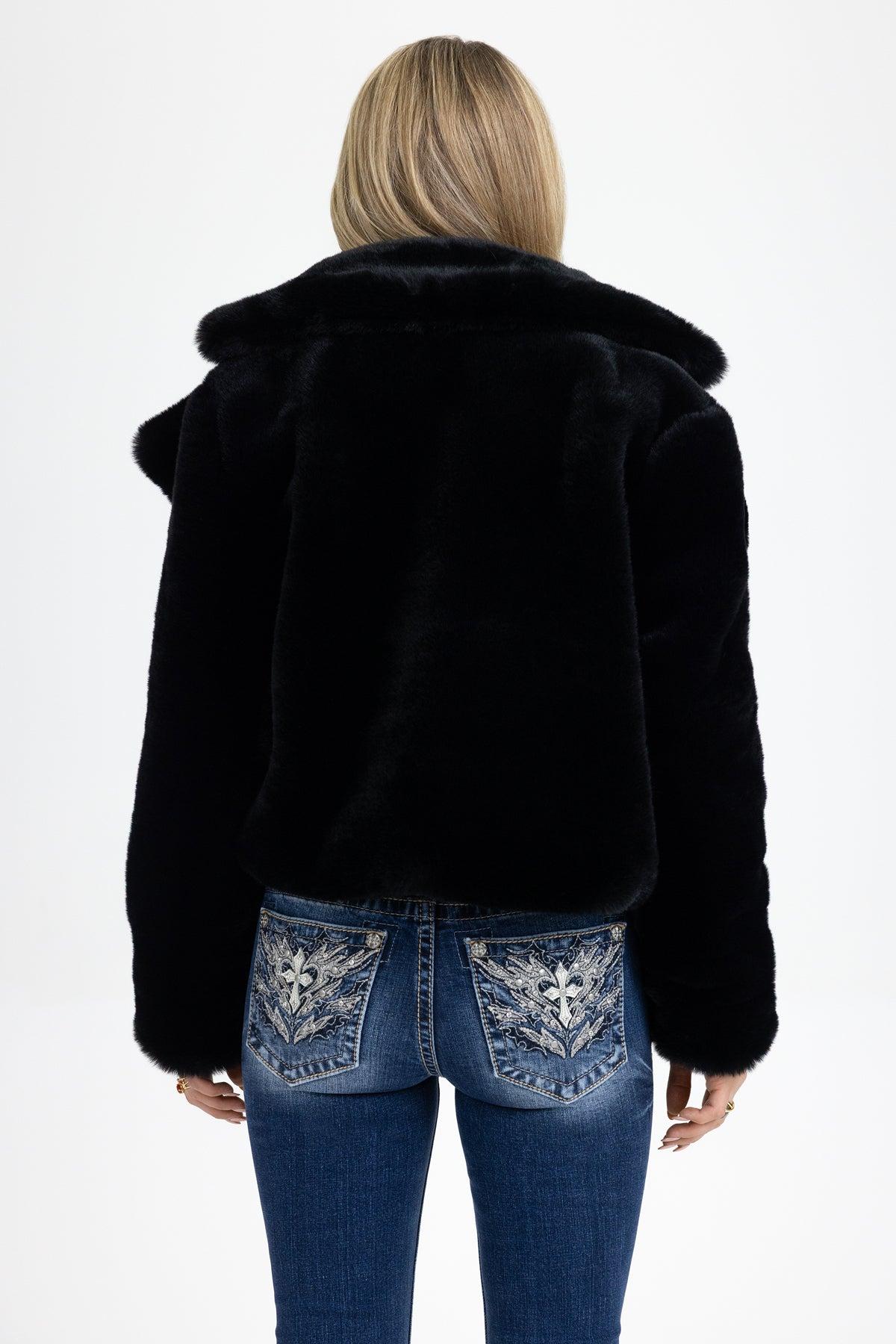 Amari Faux Fur Jacket Product Image
