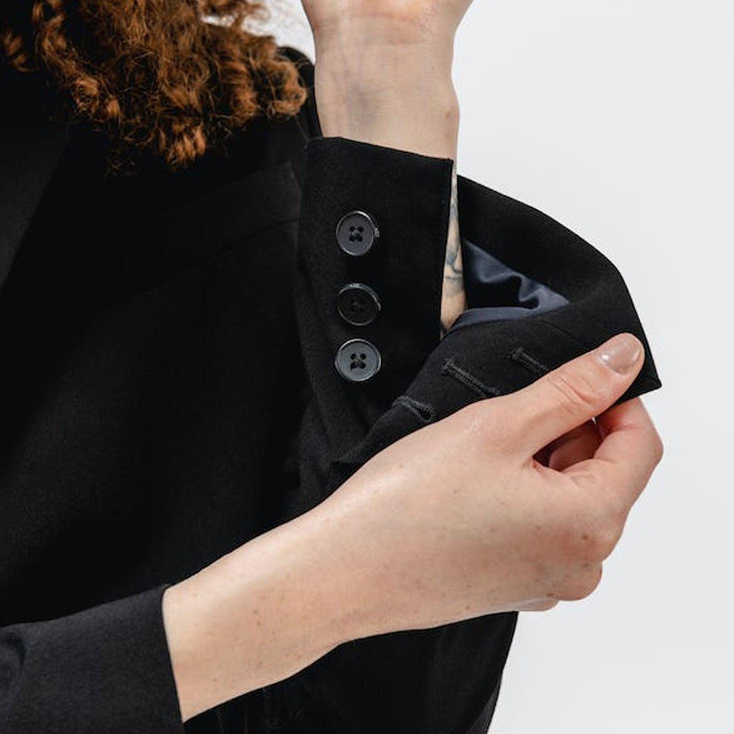 Women's Velocity Oversized Blazer - Black Female Product Image