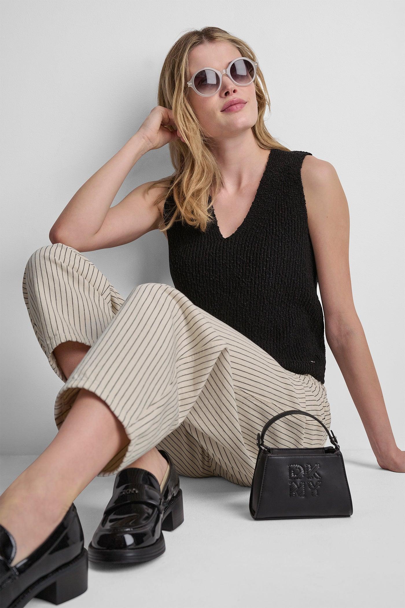 V-NECK SWEATER TANK Product Image