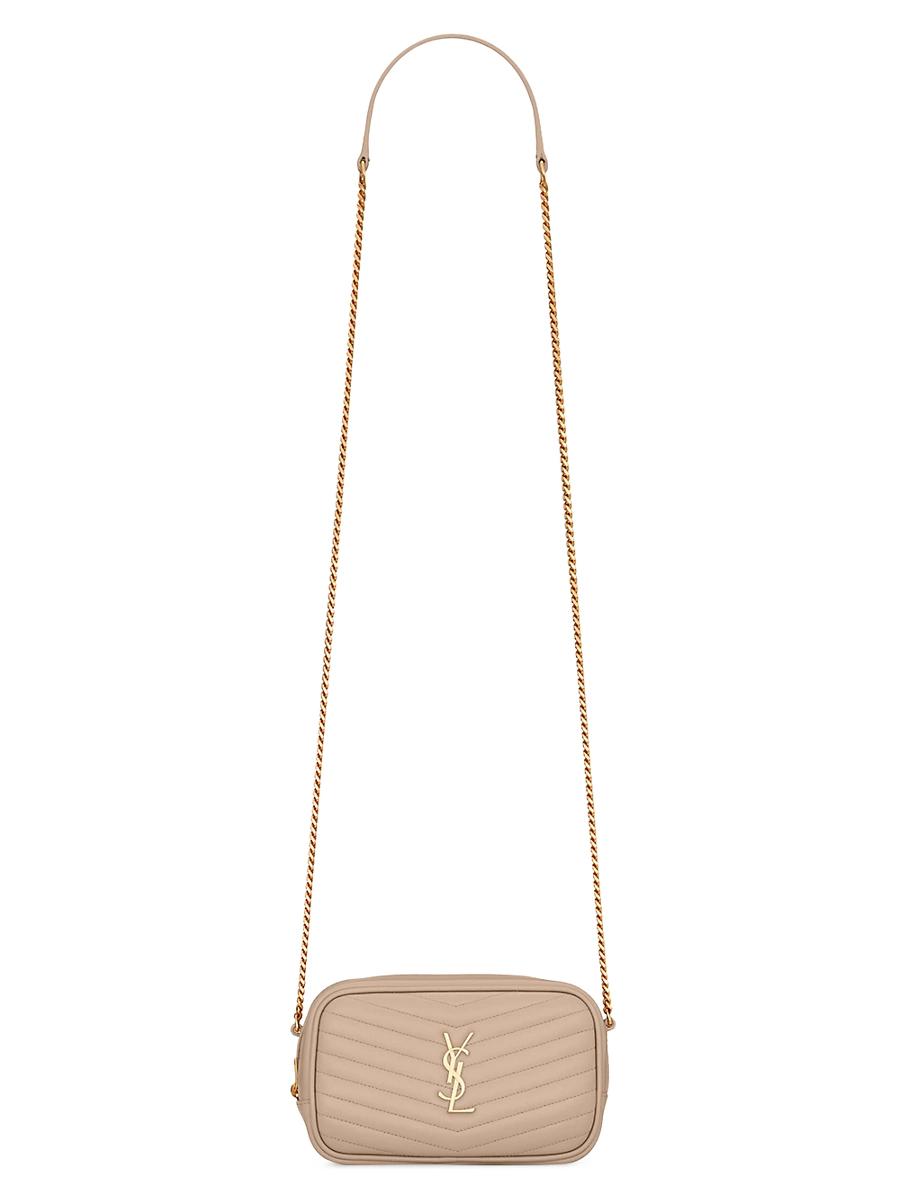 Womens Mini Lou Bag In Quilted Leather Product Image