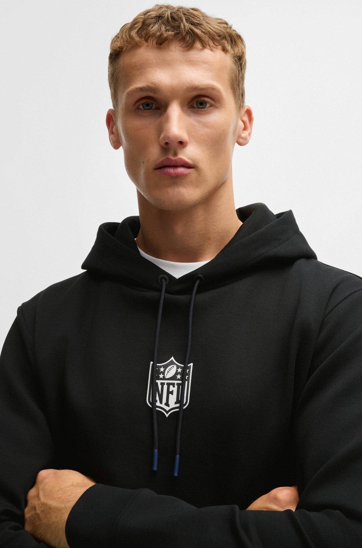 BOSS x NFL interlock hoodie with special branding Product Image