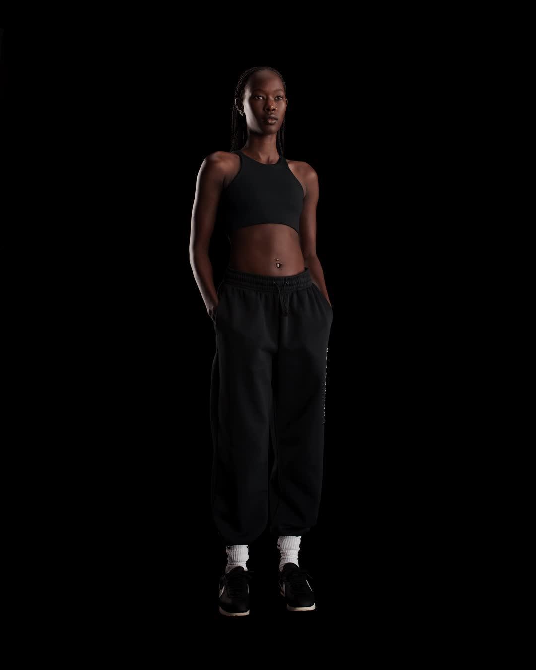 Womens Nike Sportswear Phoenix Fleece High-Waisted Oversized Sweatpants | HV4669-010 Product Image