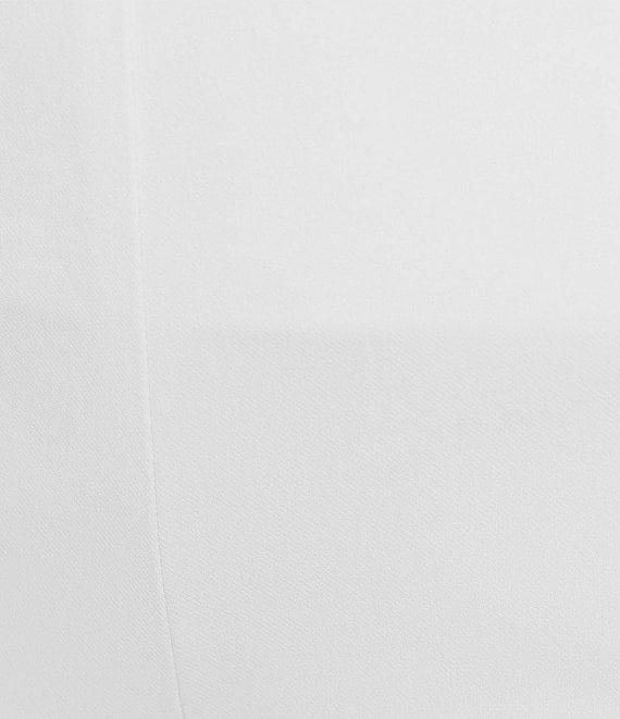 Ali Miles Flat Front Stretch Ponte Pants Product Image