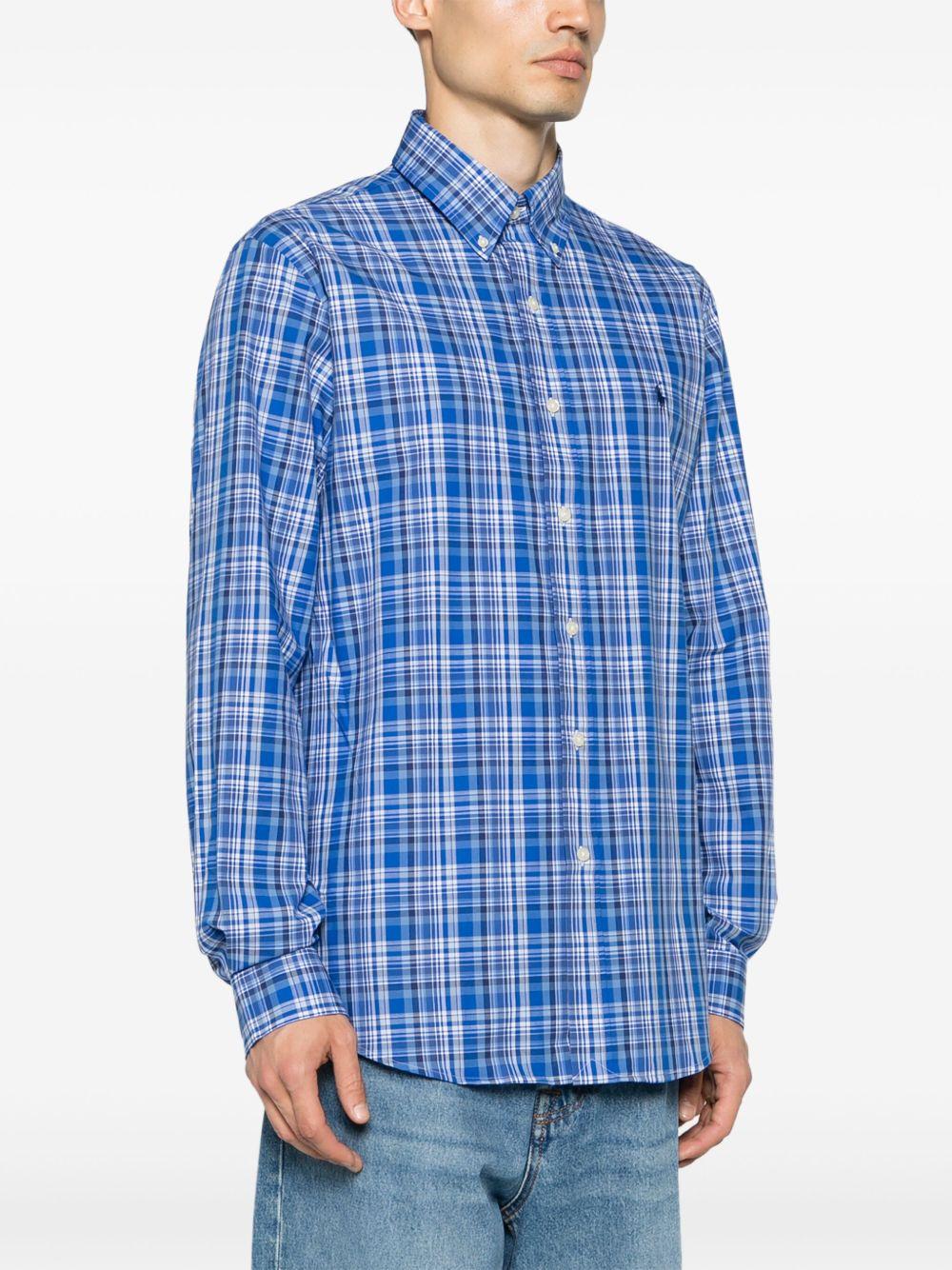 Polo Pony plaid-check shirt Product Image