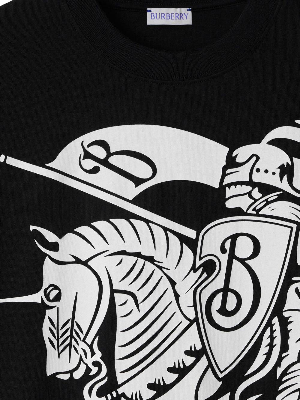 Equestrian Knight-print cotton T-shirt Product Image