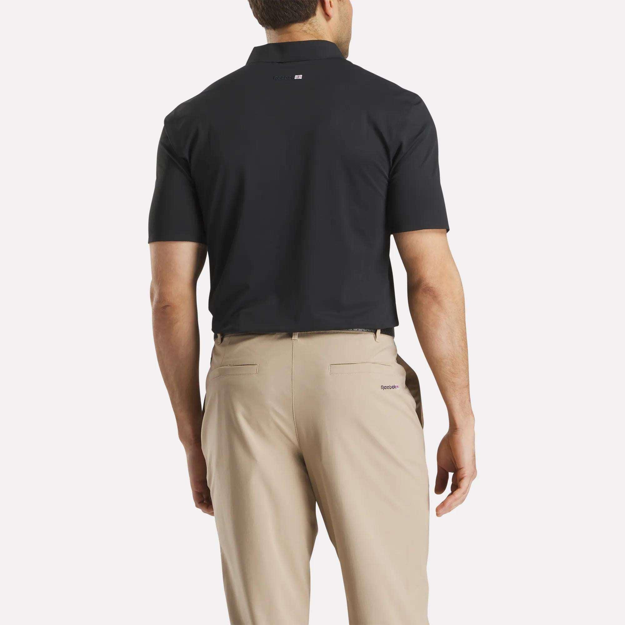 Men's Short Sleeve Bonded Micro Pique Polo Shirt Male Product Image