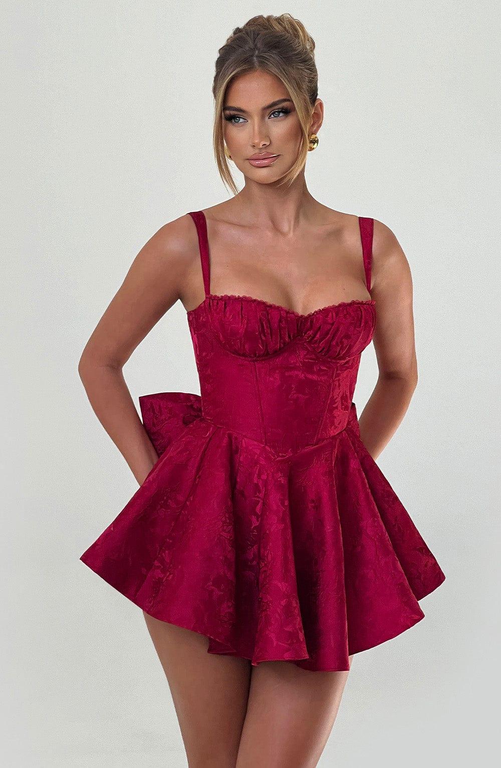 Emelie Playsuit - Red Product Image