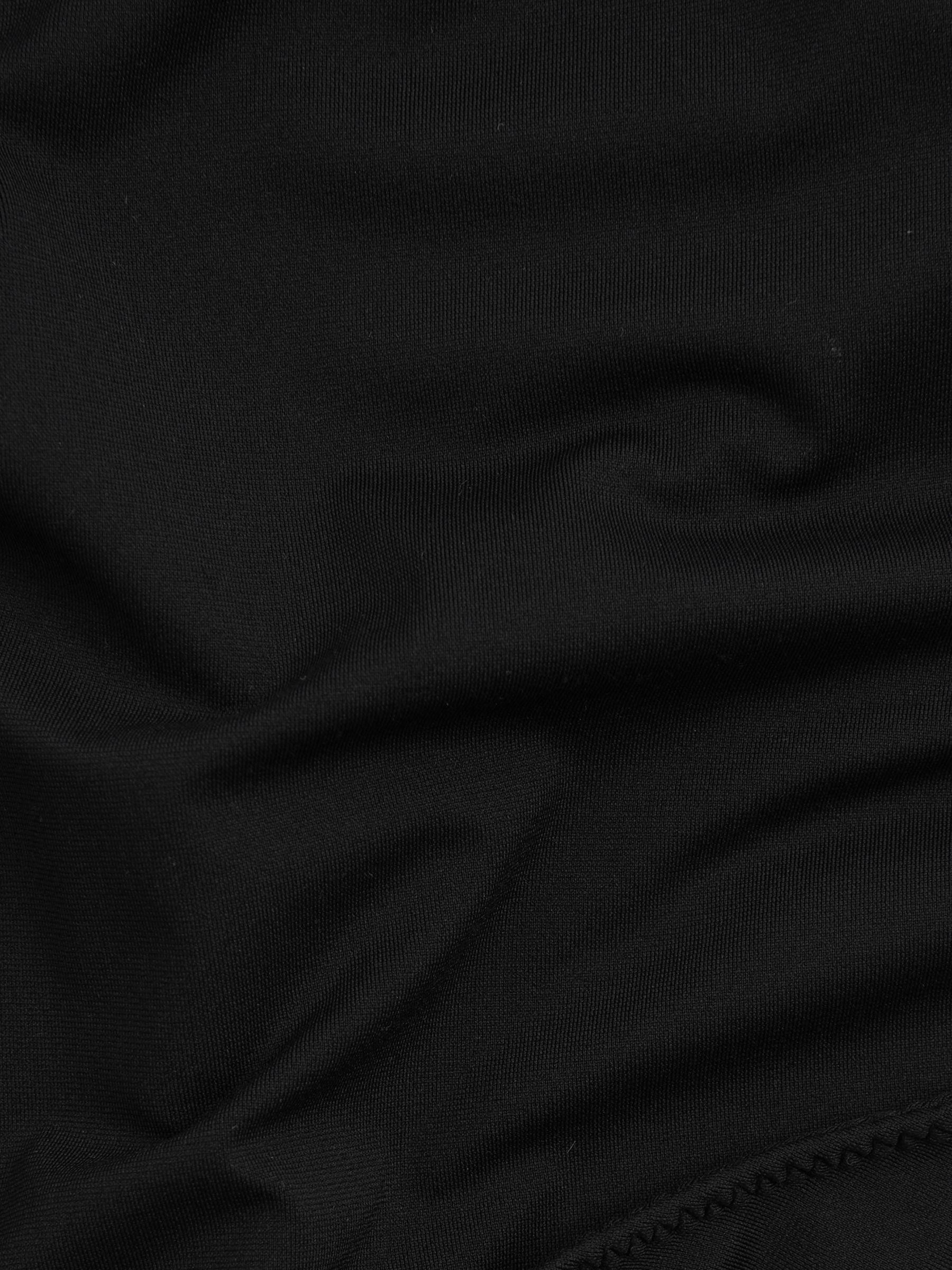 Seamless Square Neck Thong Bodysuit in Black Product Image